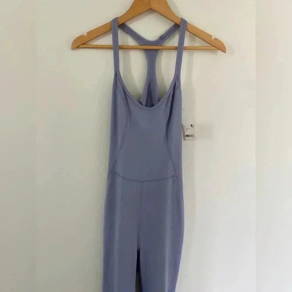 NWT FP free people movement Let’s Bounce One Piece jumpsuit purple size s - Picture 4 of 8